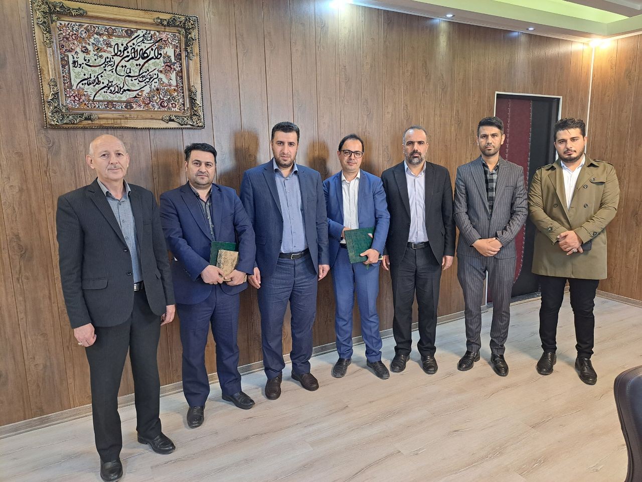 تقدیر فرماندار شهرستان از روسای بانک های شهر پلدشت