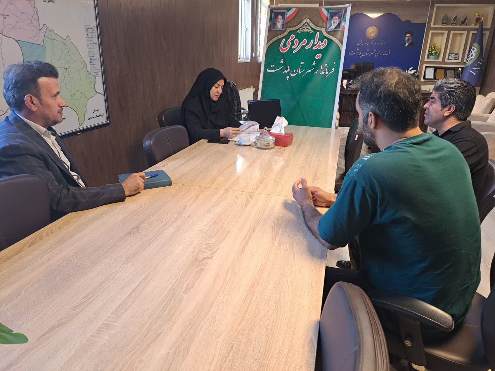 برگزاری ملاقات مردمی فرماندار شهرستان پلدشت