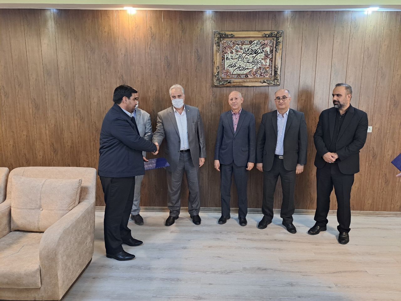 آیین معارفه رییس شرکت گاز پلدشت برگزار شد