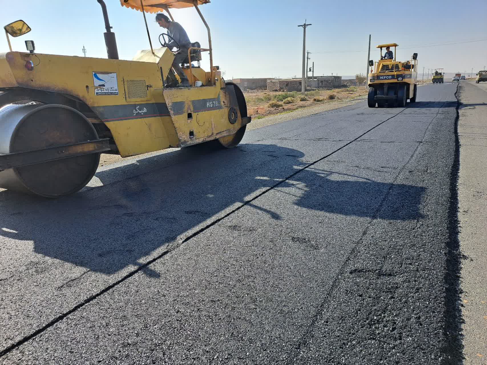 آغاز عملیات آسفالت‌ریزی محور پلدشت-مرگنلر