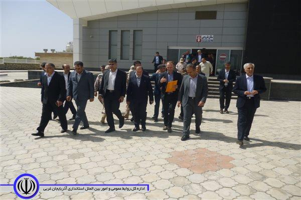 بازدید حیدری مدیر کل امور مرزی وزارت کشور از پایانه مرزی شهرستان پلدشت.