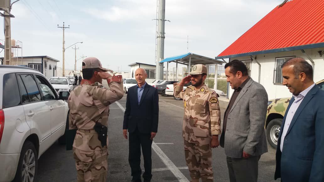 بازدید فرماندار پلدشت از پایانه مرزی شهرستان