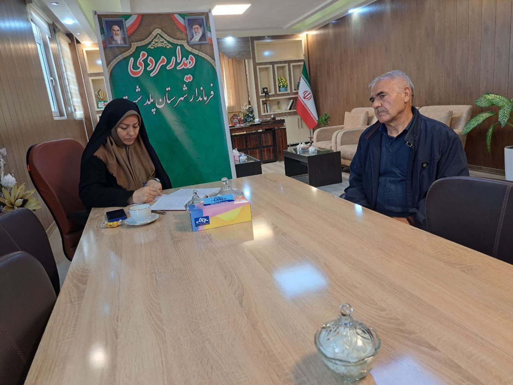 ملاقات مردمی فرماندار شهرستان پلدشت