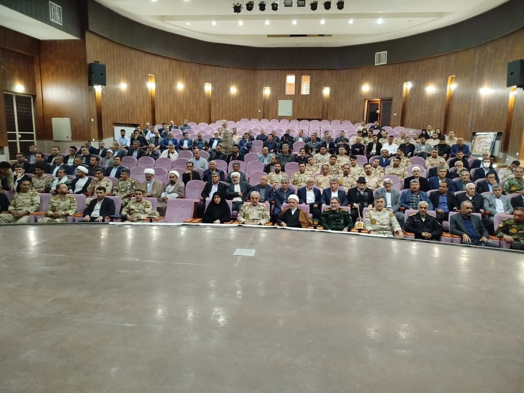 آیین معارفه فرمانده هنگ مرزی شهرستان پلدشت برگزار شد