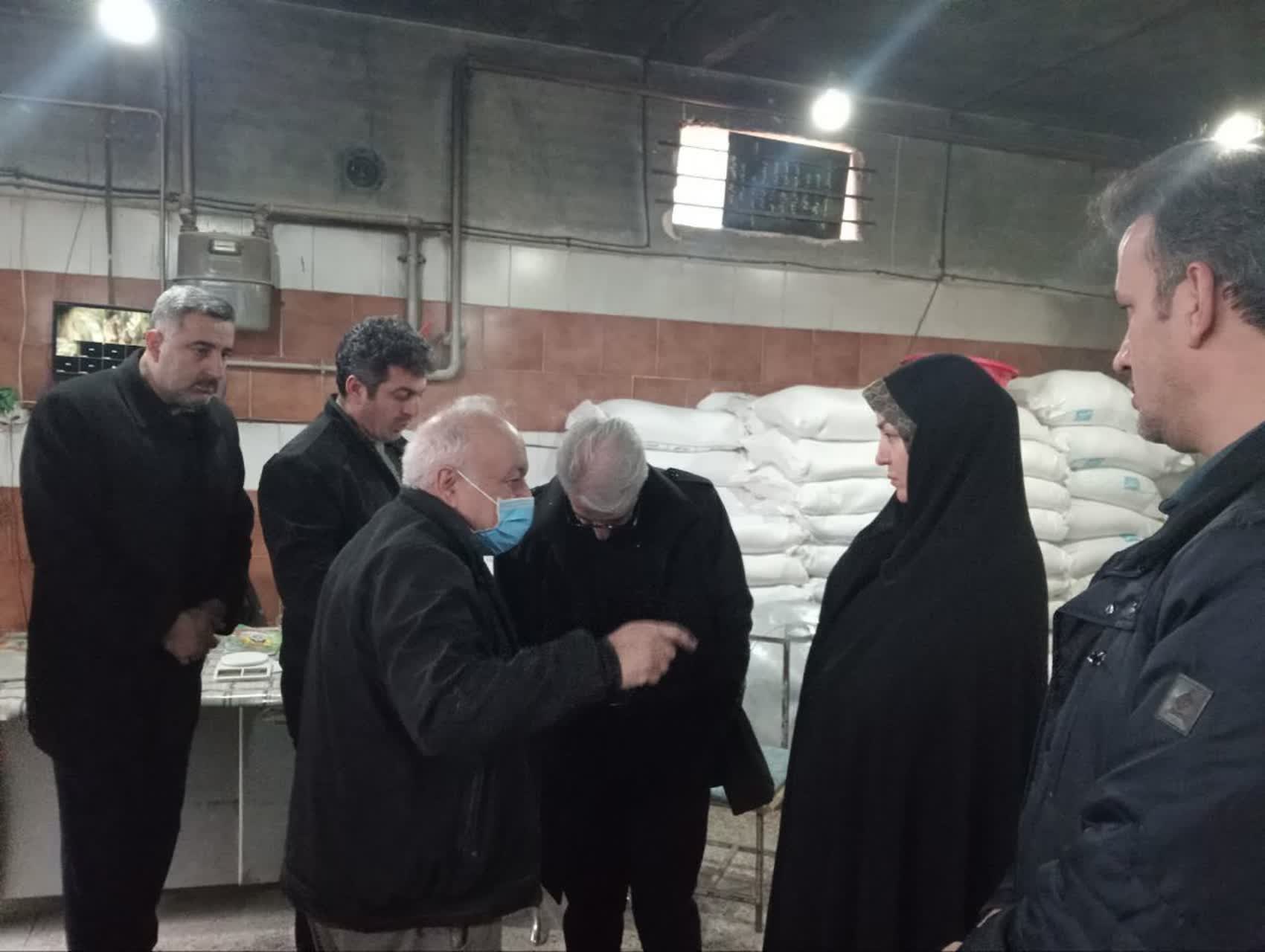 بازدید سرزده مسئولان ارشد استانی و شهرستانی از نانوایی‌های پلدشت