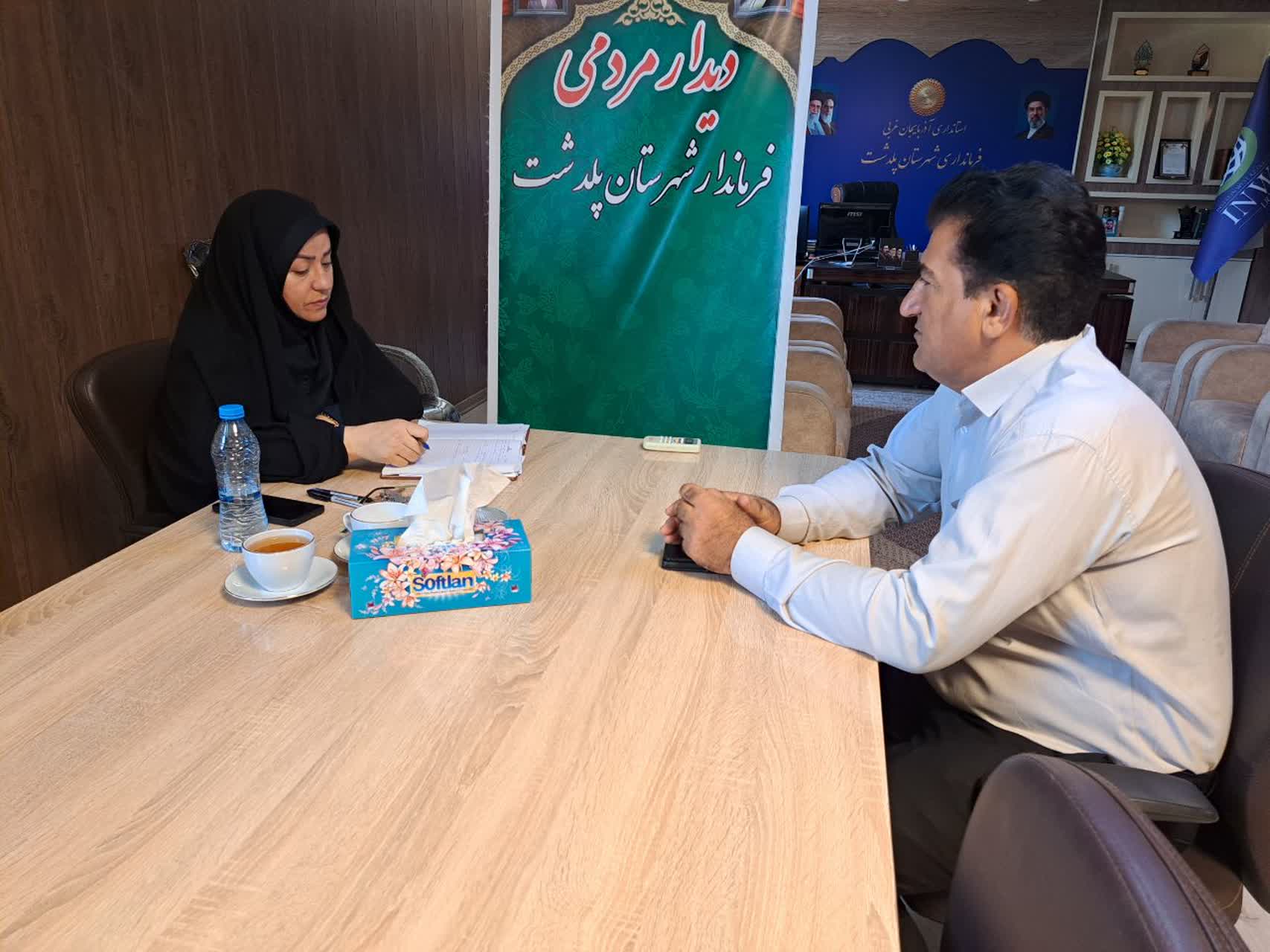 برگزاری ملاقات مردمی فرماندار شهرستان پلدشت