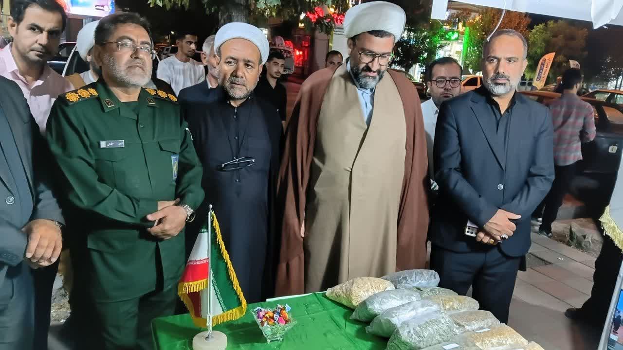 افتتاح نمایشگاه عملکردی پایگاه‌های مقاومت بسیج اسوه شهرستان پلدشت
