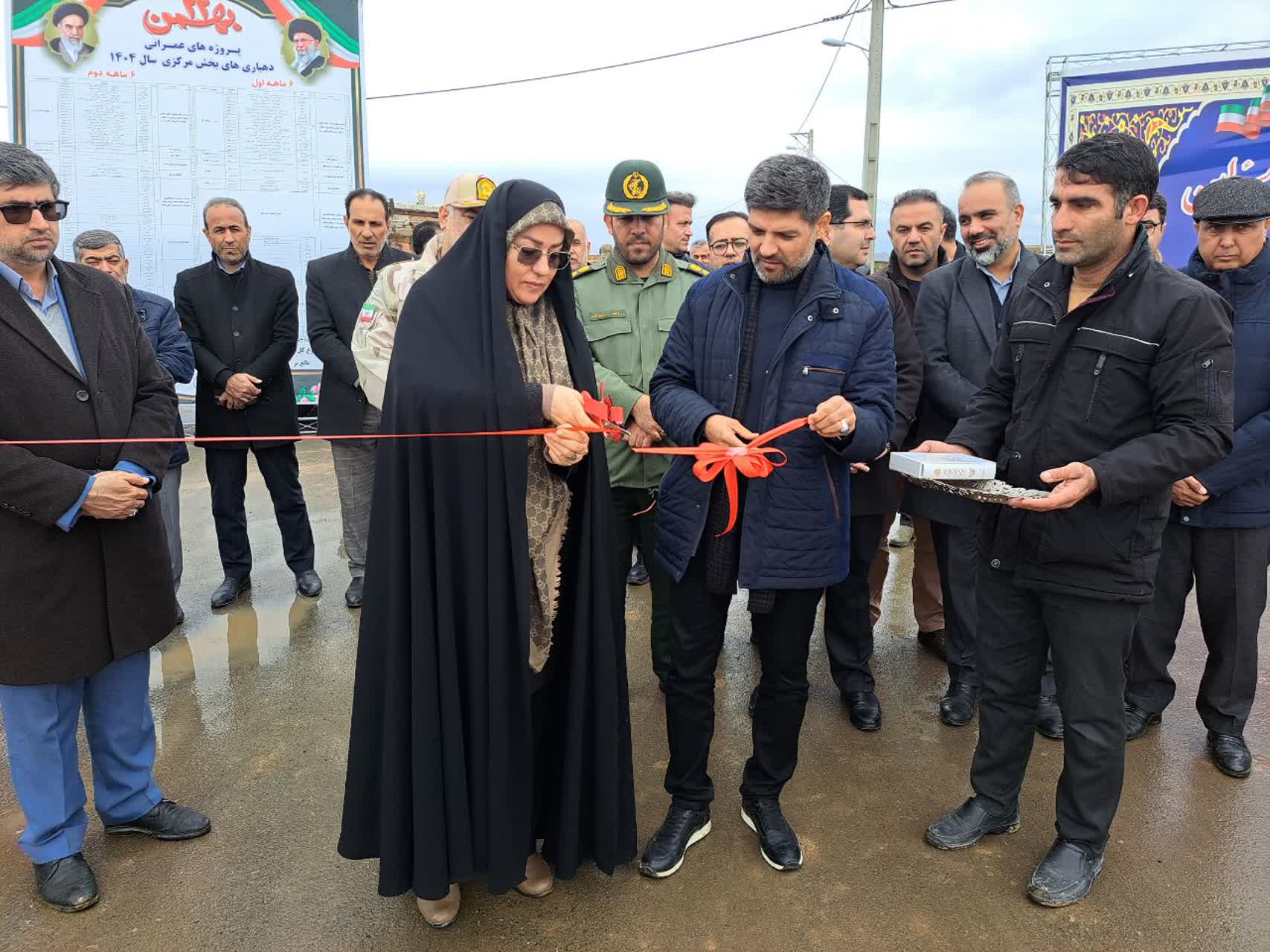 پروژه‌های عمران روستای در بخش مرکزی شهرستان پلدشت به بهره‌برداری رسید