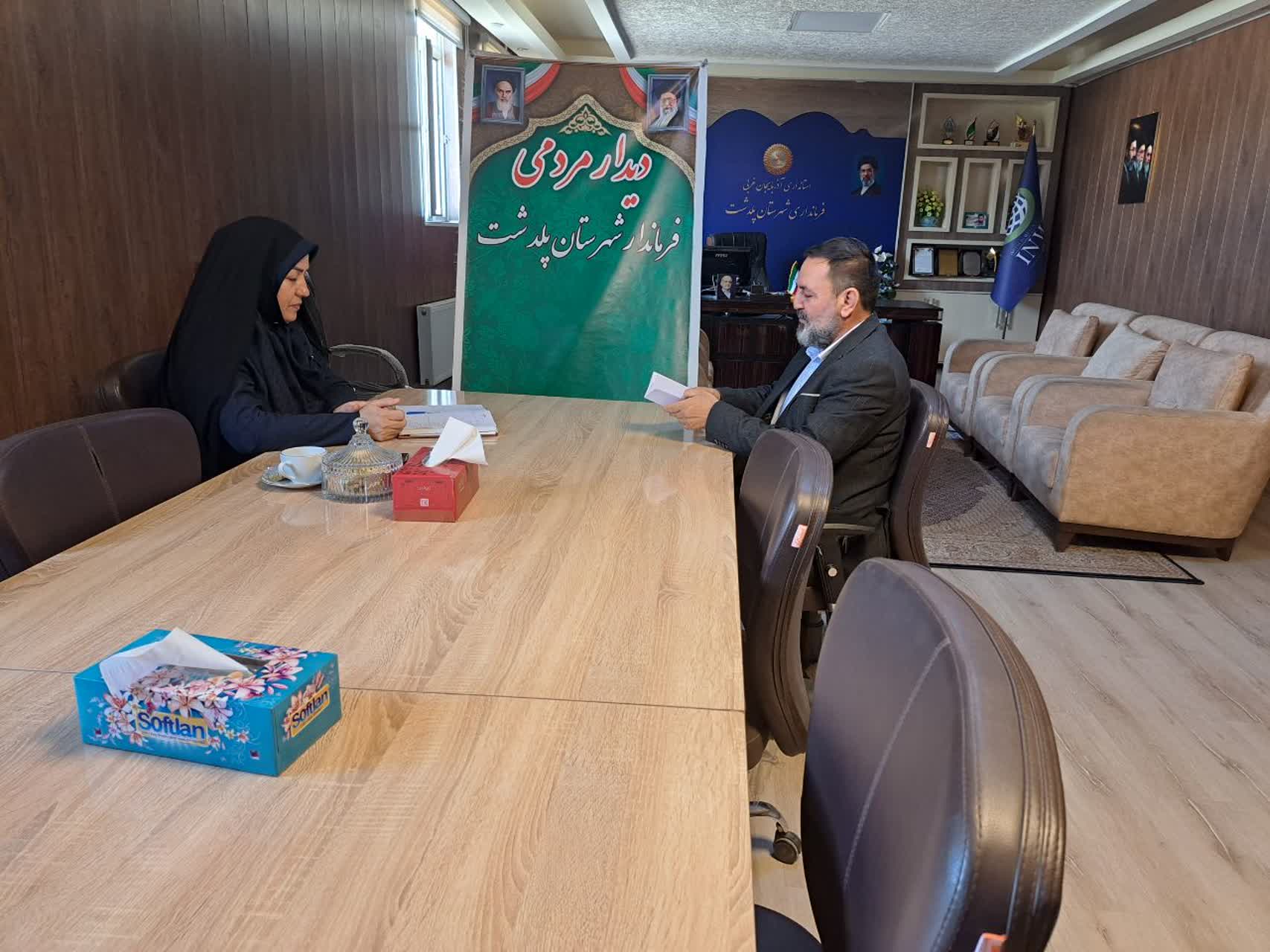 برگزاری ملاقات مردمی فرماندار شهرستان پلدشت