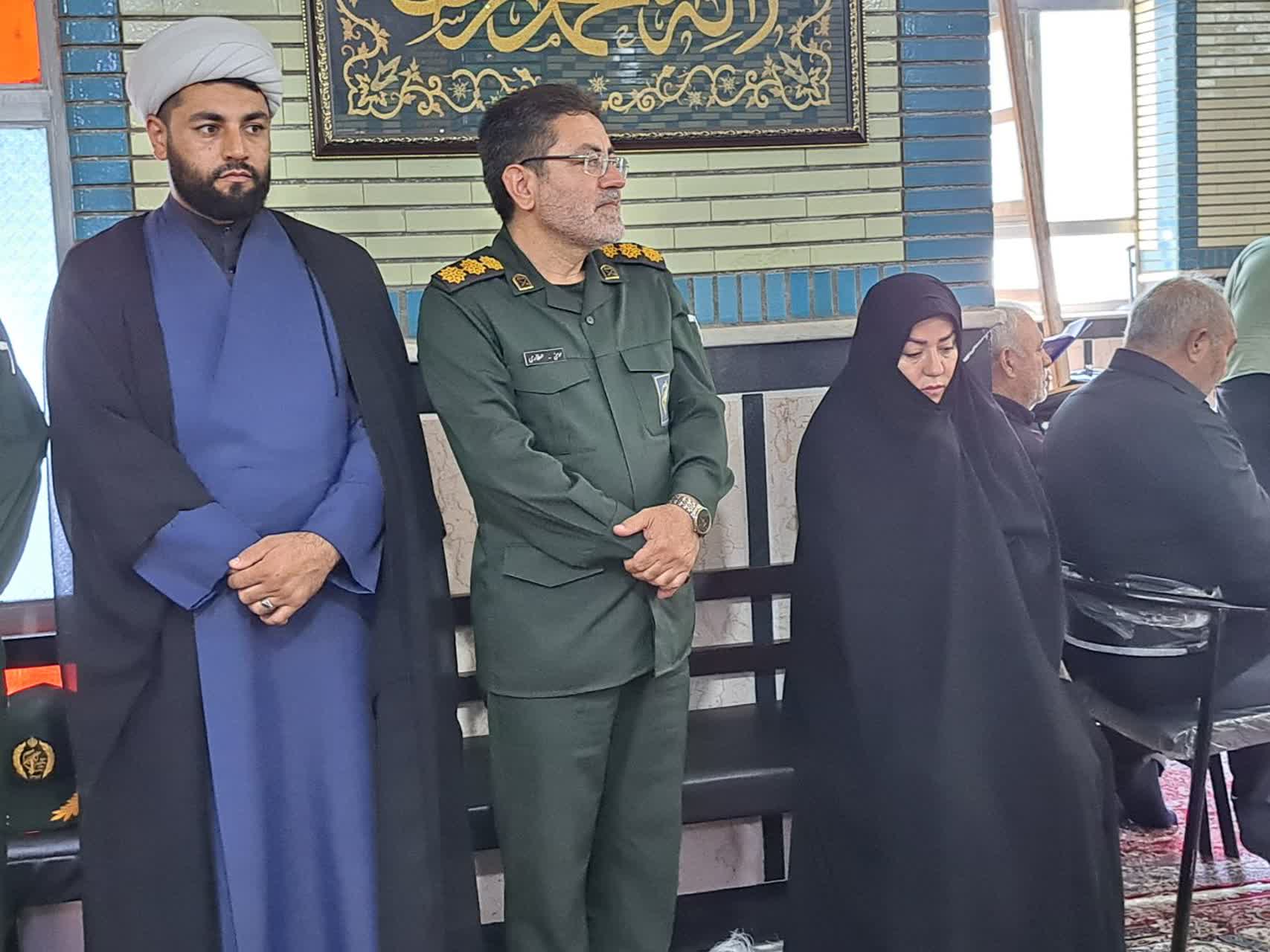 مراسم چهلمین روز شهادت رهبر شهید در پلدشت برگزار شد
