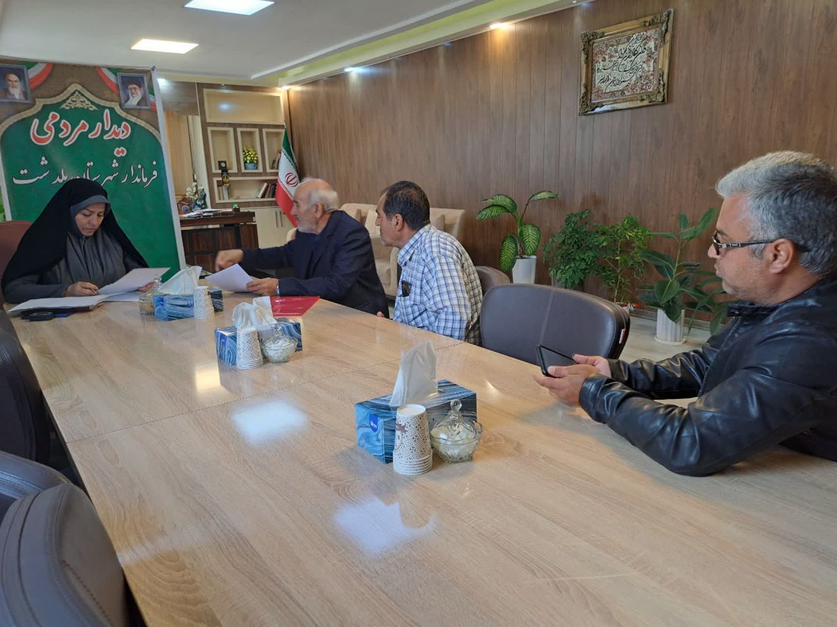 ملاقات مردمی فرماندار شهرستان پلدشت