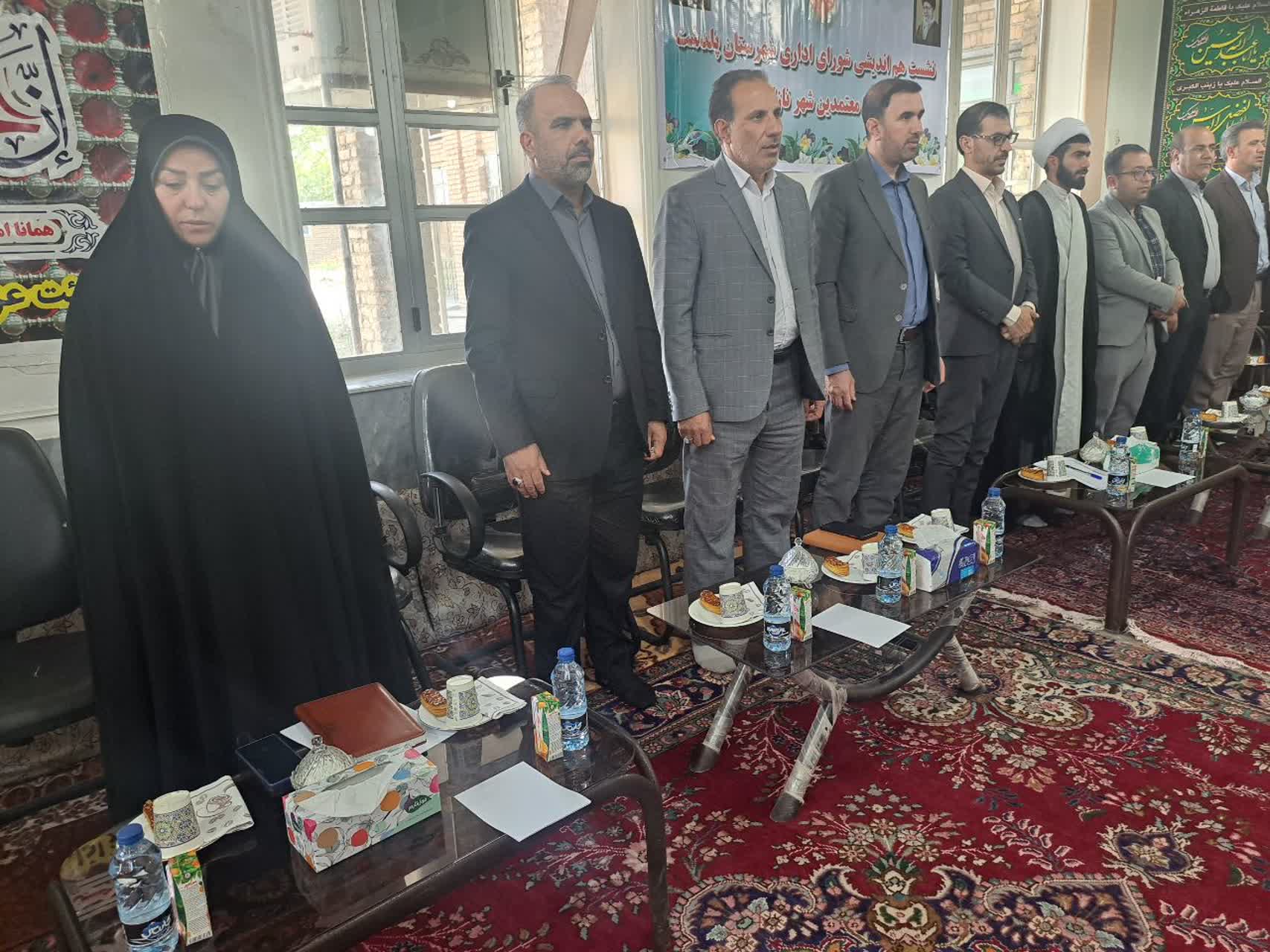 نشست هم اندیشی شورای اداری شهرستان پلدشت با معتمدین شهر نازک
