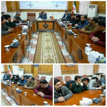 دیدار جمعی از جوانان شهر پلدشت با فرماندار