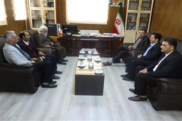 دیدار مدیر کل فرهنگ وارشاد اسلامی با فرماندار