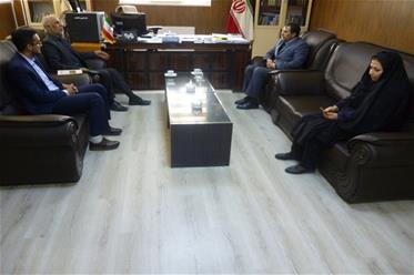 دیدار مدیر کل کانون پرورش فکری با فرماندار