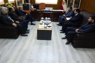 دیدار نماینده مردم در مجلس با سرپرست فرمانداری