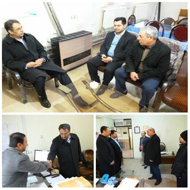 بازدید سرزده سرپرست فرمانداری از جهاد کشاورزی