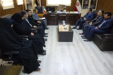 دیدار رییس کمیته امداد امام خمینی (ره) با فرماندار