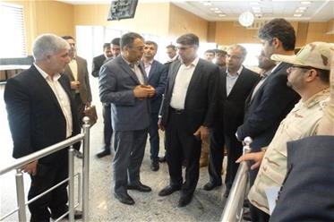 بازدید حیدری مدیر کل امور مرزی وزارت کشور از پایانه مرزی شهرستان پلدشت.