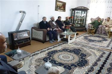 دیدار با خانواده شهدا و جانبازان