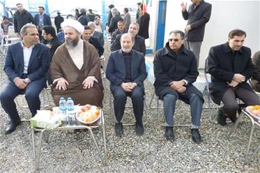 افتتاح تصفیه خانه مجتمع قلیش لانمیش و کینکور