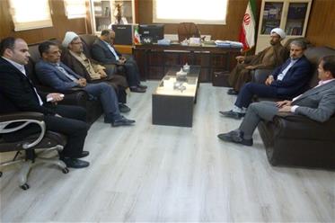 دیدار رئیس دادگستری و دادستان ماکو با فرماندار