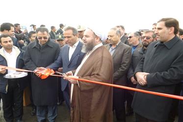 افتتاح طرح هادی دهیاری های بخش ارس