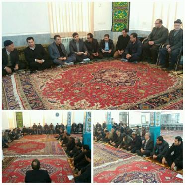 دیدار سرپرست فرمانداری با مردم شهر نازک علیاء