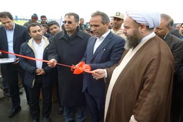 افتتاح طرح هادی دهیاری های بخش ارس