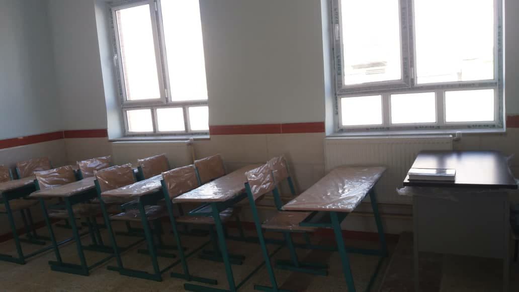 افتتاح و بهره برداری از مدرسه 6 کلاسه "سردار رشید اسلام حاج قاسم سلیمانی" در محل مسکن مهر شهر پلدشت