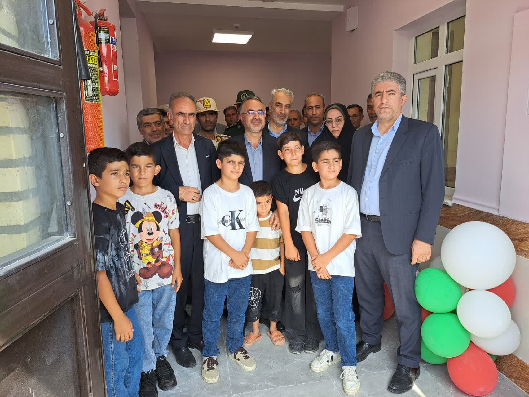 افتتاح مدرسه سه‌کلاسه مشارکتی روستای نصرت آباد شهرستان پلدشت