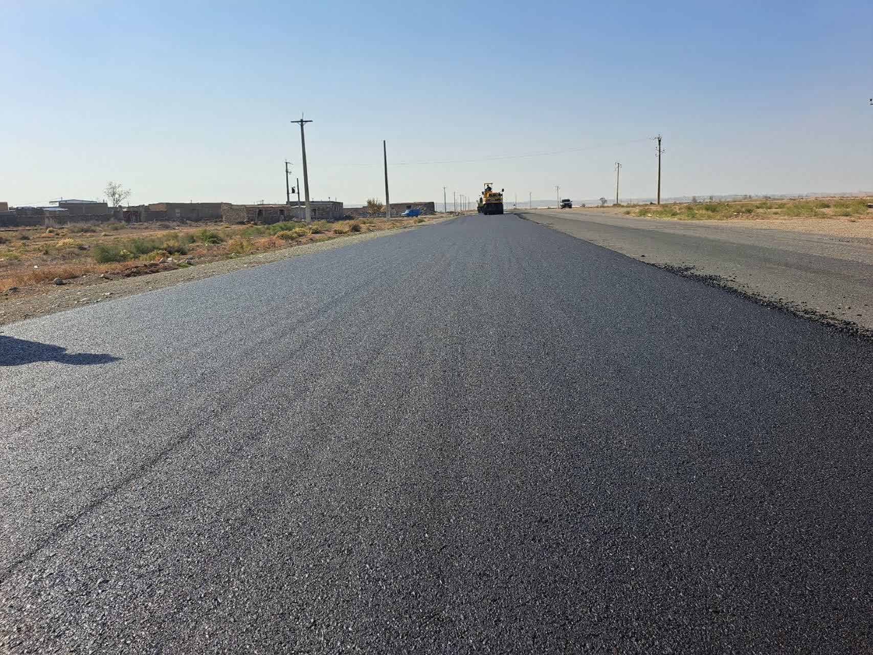 آغاز عملیات آسفالت‌ریزی محور پلدشت-مرگنلر