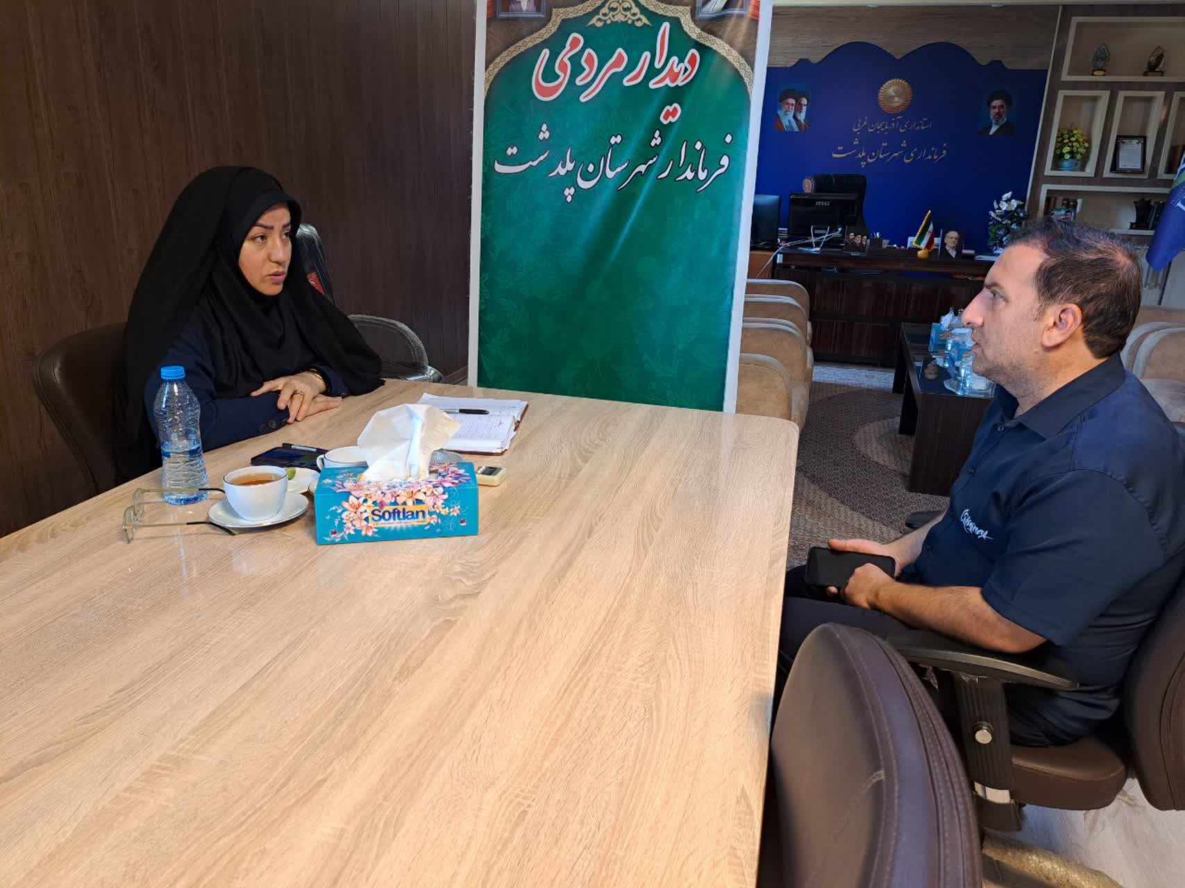 برگزاری ملاقات مردمی فرماندار شهرستان پلدشت