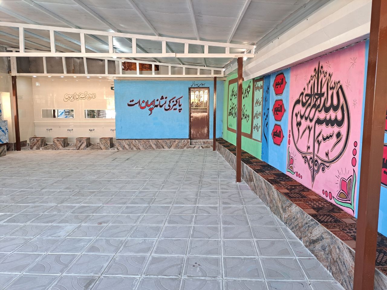 مرمت و بهسازی مسجد خاتم النبیای روستای شوطلو افتتاح و به بهره برداری رسید