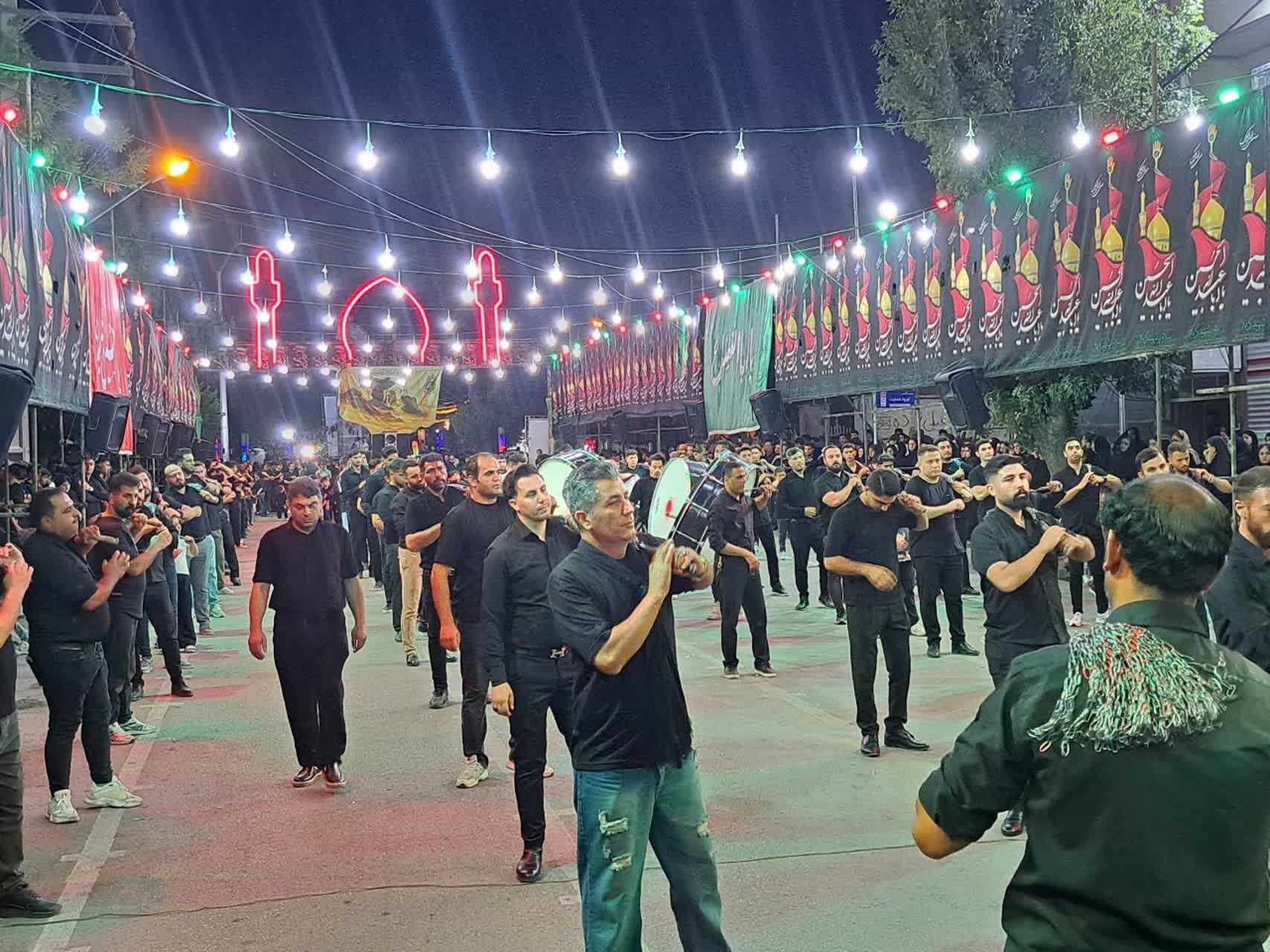 فرماندار شهرستان پلدشت، در هیئتهای عزاداری