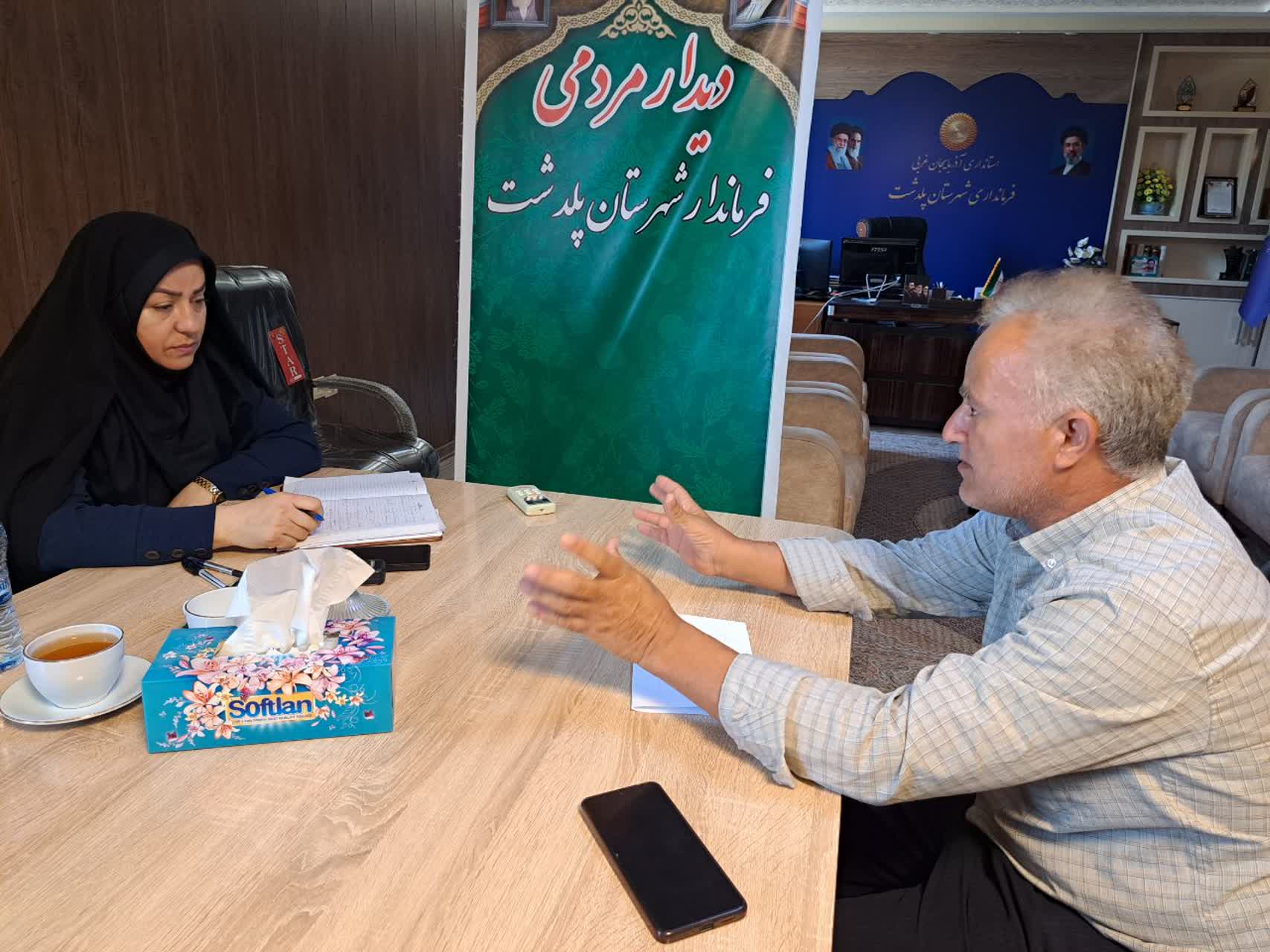 برگزاری ملاقات مردمی فرماندار شهرستان پلدشت