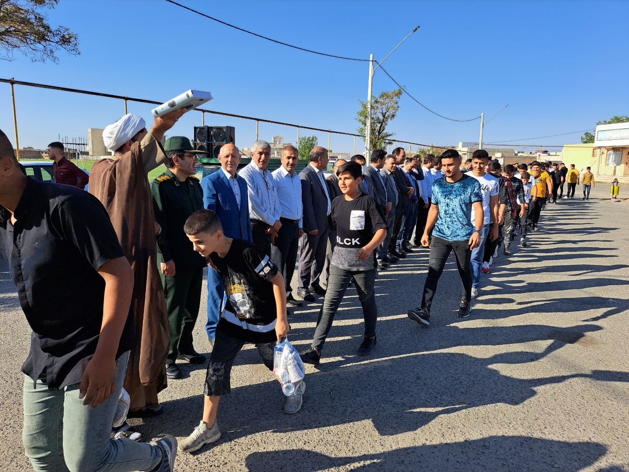 بدرقه و اعزام کاروان راهیان نور دانش آموزی شهرستان پلدشت