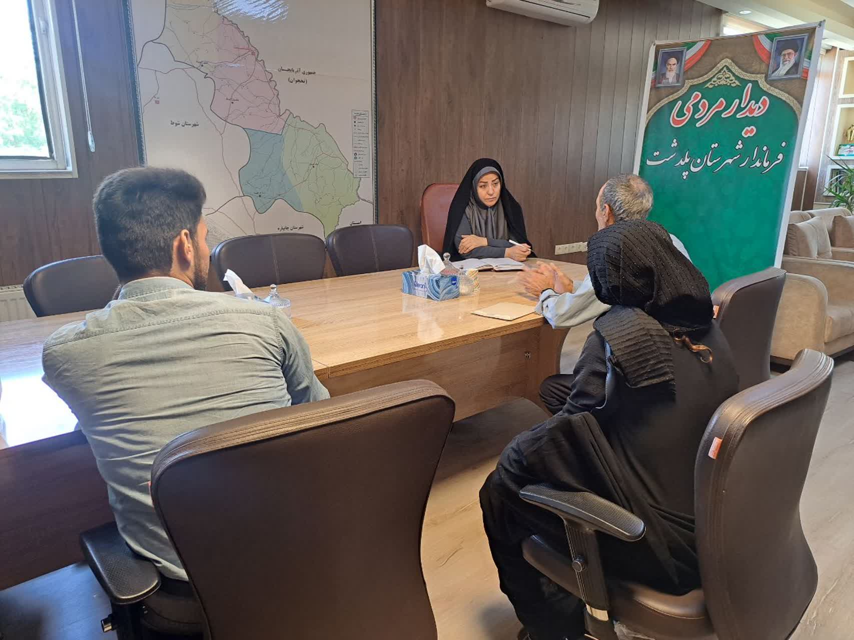 ملاقات مردمی فرماندار شهرستان پلدشت برگزار شد