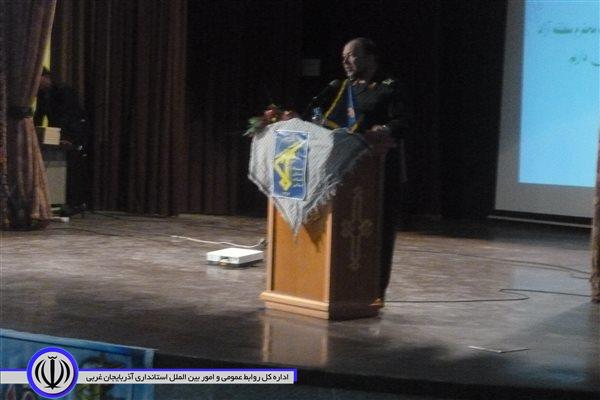 آیین معارفه فرمانده جدید ناحیه مقاومت بسیج سپاه شهرستان پلدشت