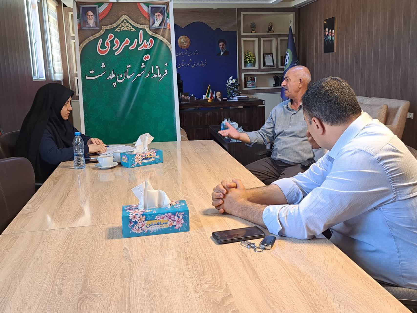 برگزاری ملاقات مردمی فرماندار شهرستان پلدشت