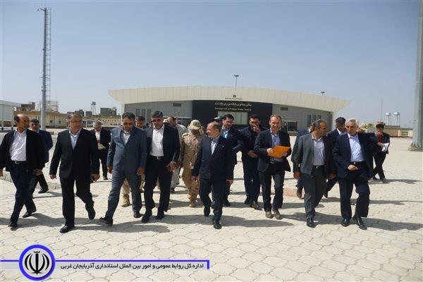 بازدید حیدری مدیر کل امور مرزی وزارت کشور از پایانه مرزی شهرستان پلدشت.