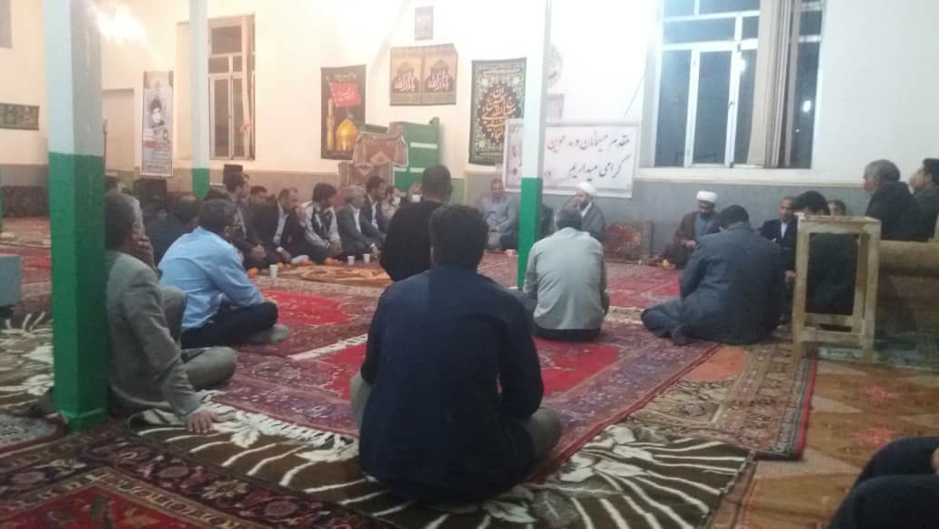 افطار فرماندار شهرستان پلدشت همراه با مردم روستای قارقلوق علیاء
