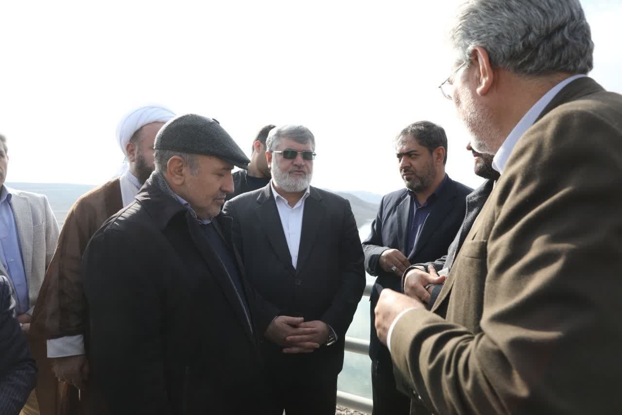 آلبوم تصویری / بازدید استاندار آذربایجانغربی از وضعیت سد کرم آباد در شهرستان پلدشت