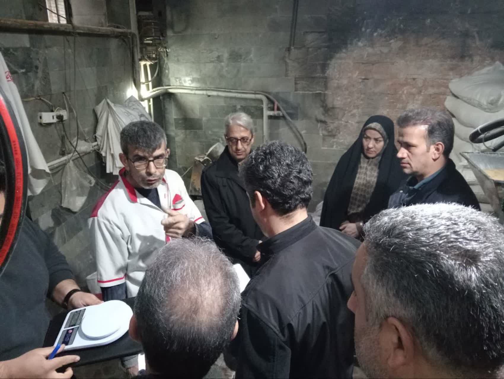 بازدید سرزده مسئولان ارشد استانی و شهرستانی از نانوایی‌های پلدشت