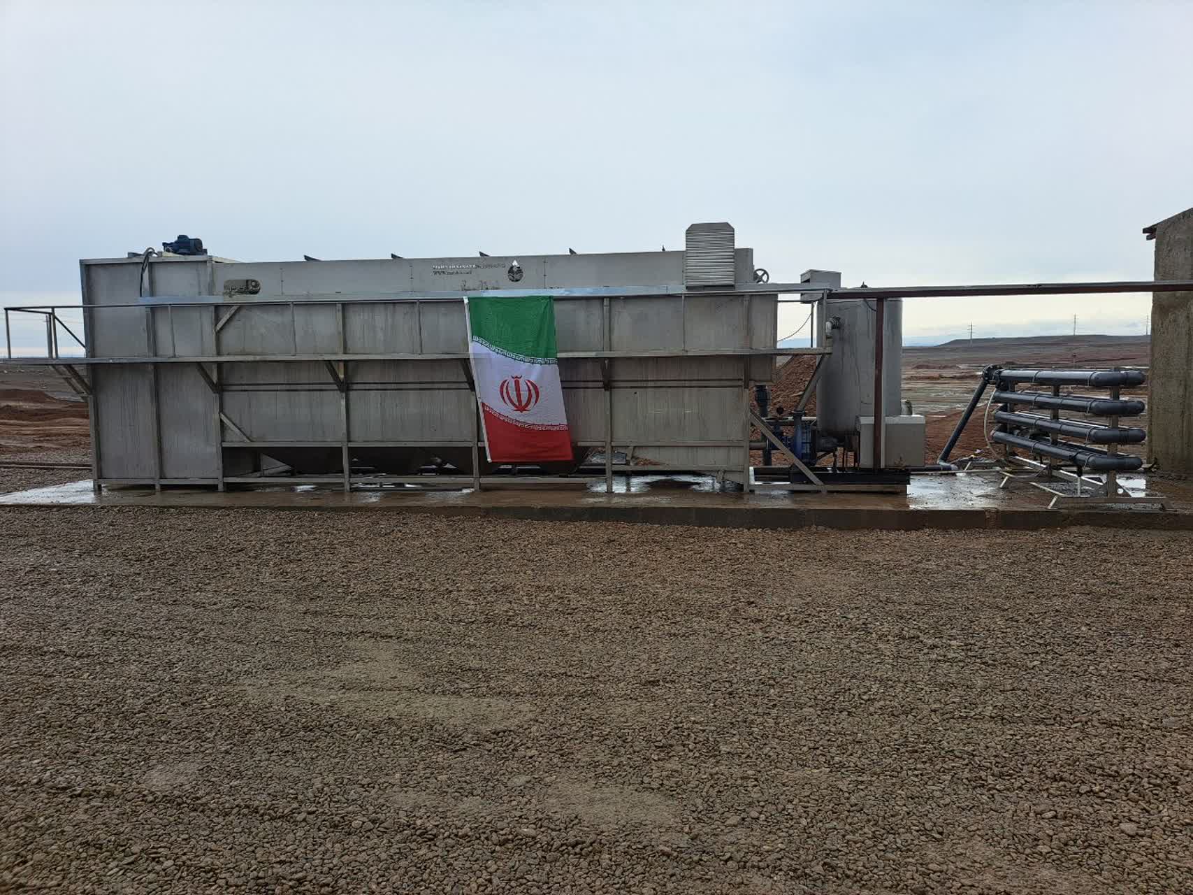 سیستم تصفیه فاضلاب مجتمع دامداری ارس دام ارشام در پلدشت افتتاح شد