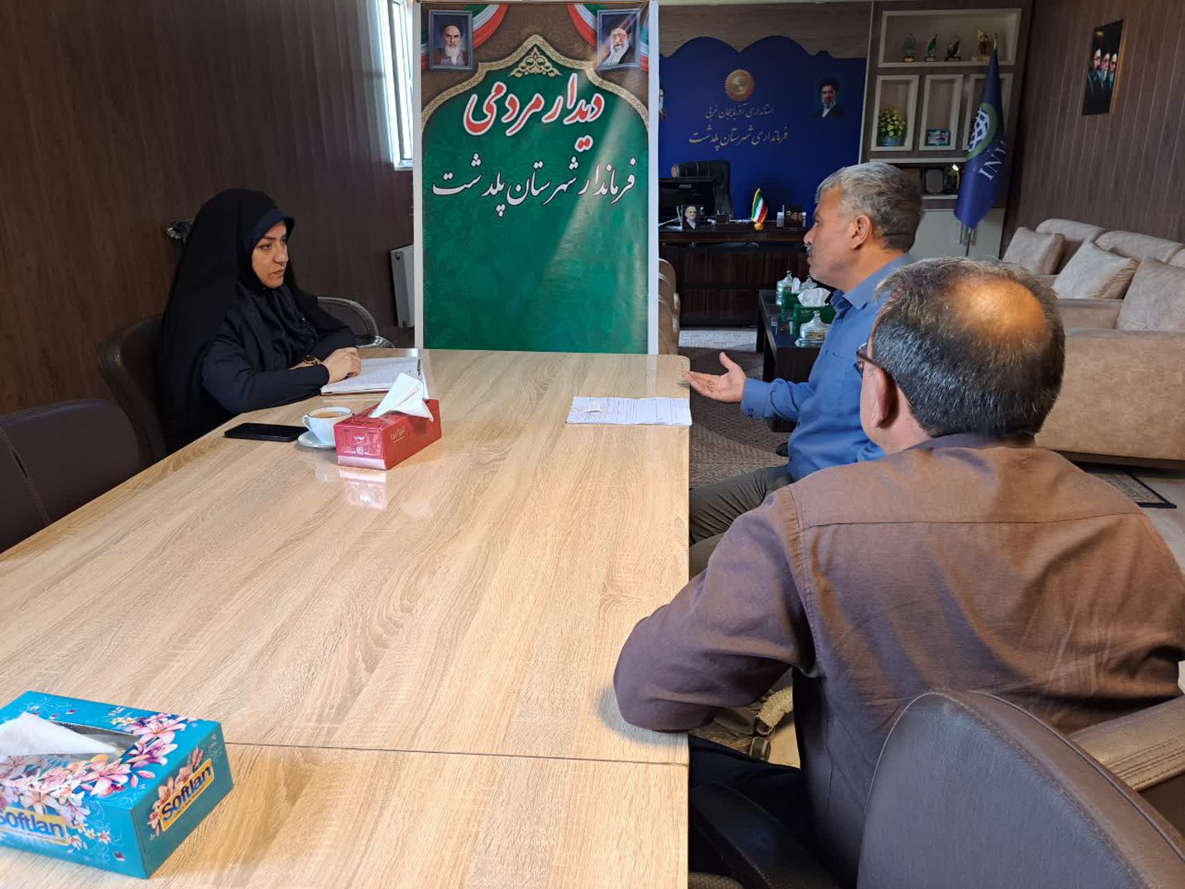 برگزاری ملاقات مردمی فرماندار شهرستان پلدشت