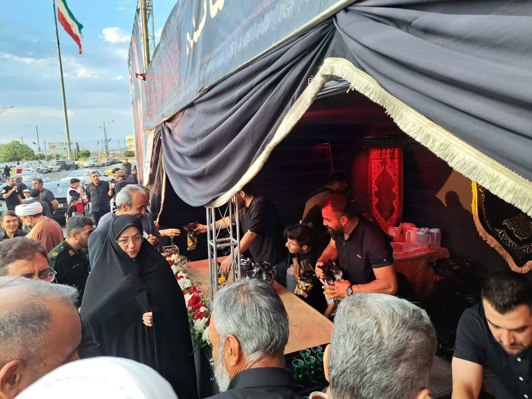 طنین نوای سوگواری در پلدشت؛ اجتماع پرشور دلدادگان رهبر شهید برگزار شد