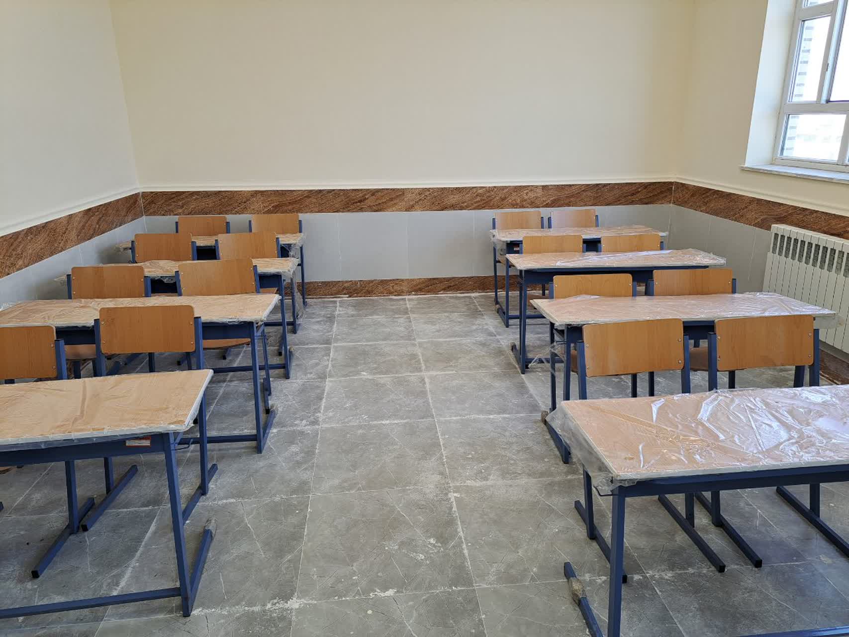 افتتاح مدرسه سه‌کلاسه مشارکتی روستای نصرت آباد شهرستان پلدشت