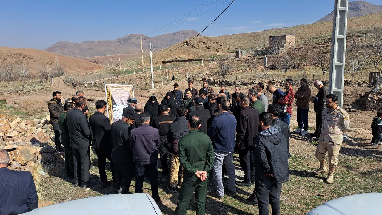 اجرای طرح محله‌محور در روستاهای شهرستان با حضور فرماندار پلدشت