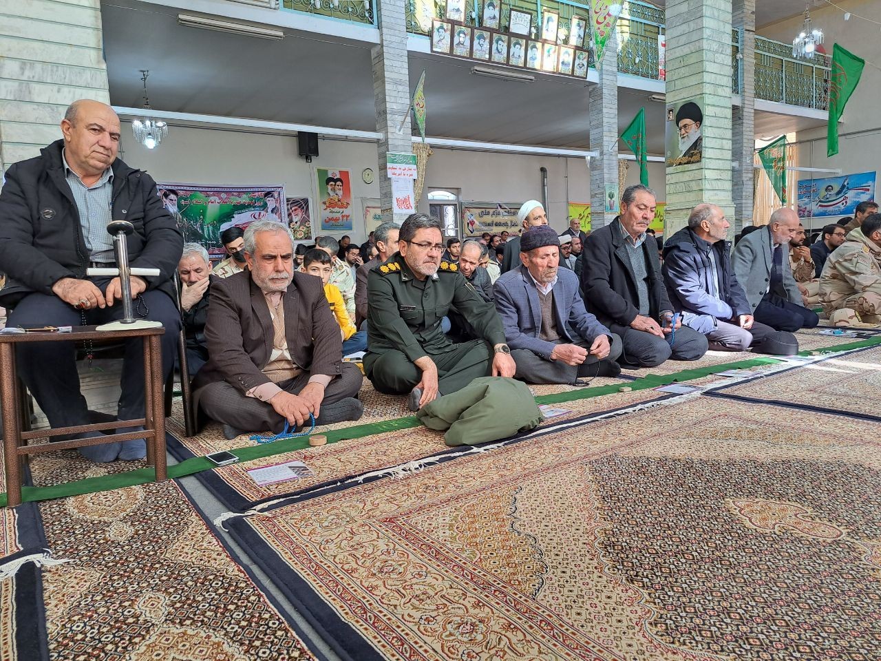 تشریح دستاوردهای انقلاب اسلامی توسط فرماندار پلدشت پیش از خطبه های نماز عبادی سیاسی جمعه